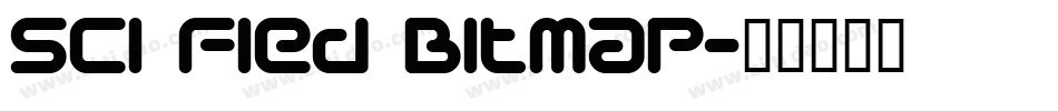 Sci Fied Bitmap字体转换